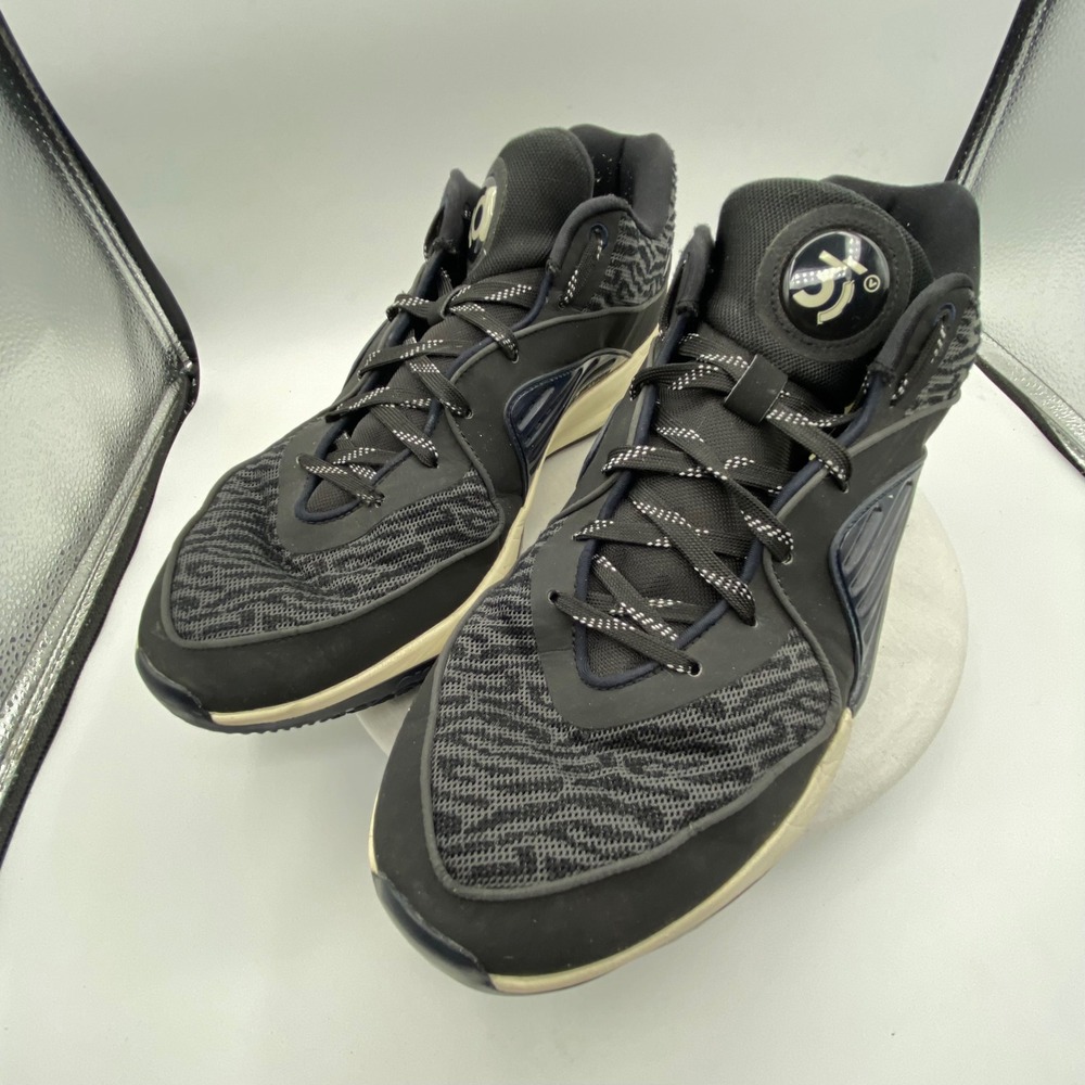 Nike Mens 14 KD 3J Trey 5 X Basketball Shoes Black Grey DV2917 Hoops Court *Read
